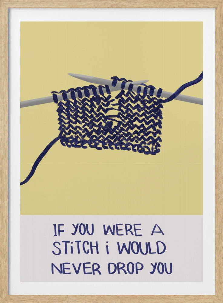 dropped stitches | Poster