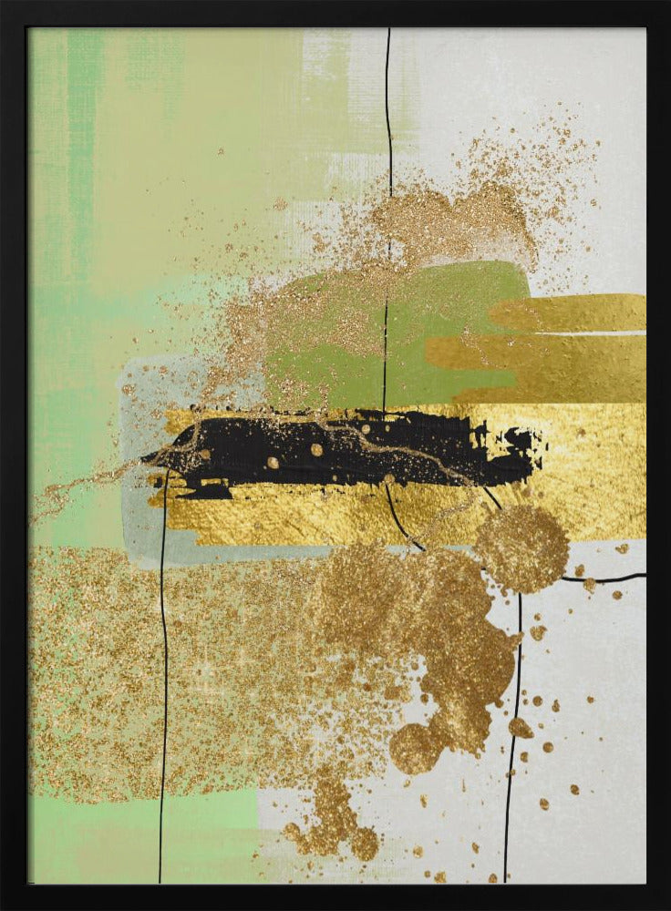 Liquid  Greens 1 | Poster