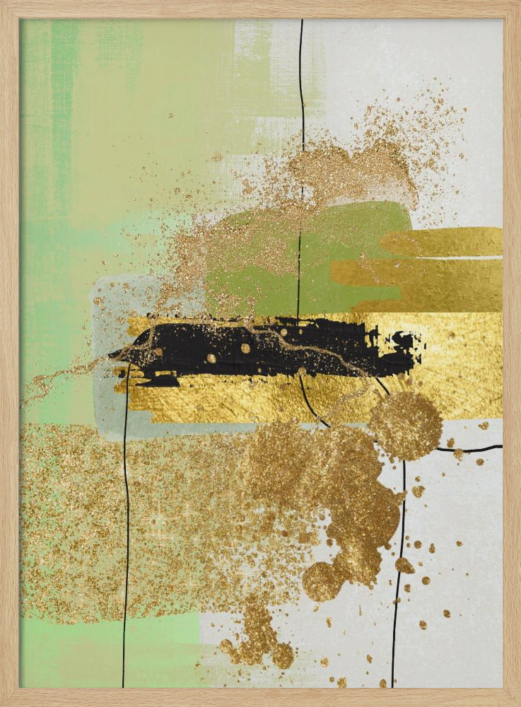 Liquid  Greens 1 | Poster