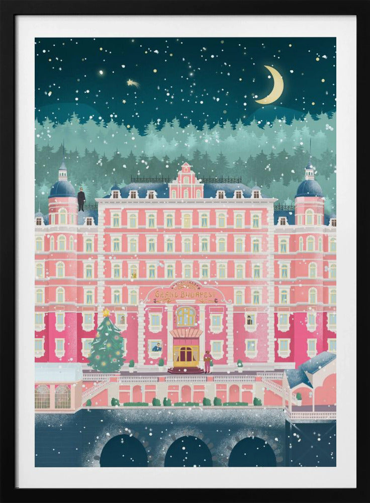 The Grand Budapest Hotel Holidays | Poster