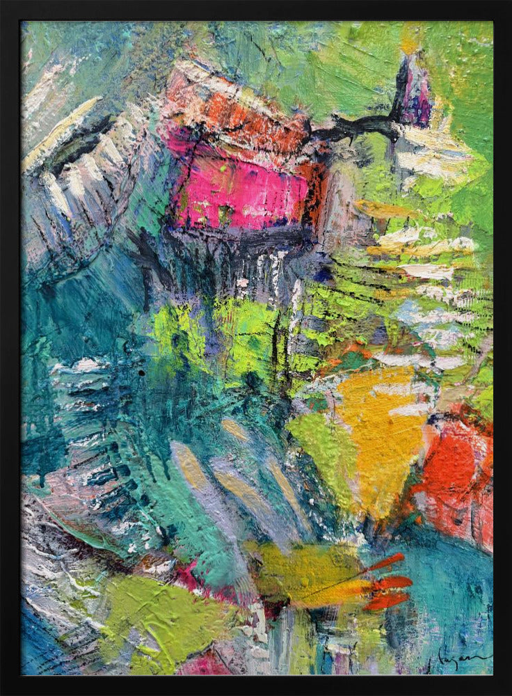 Expressionist Colorful Abstract | Poster