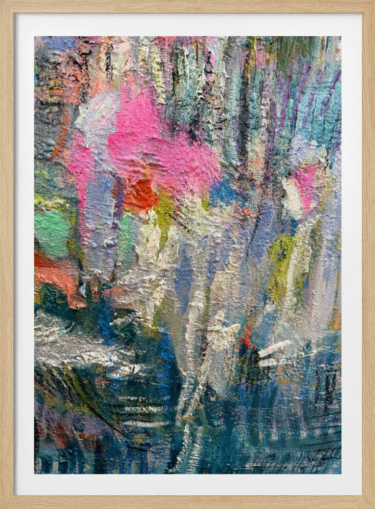 Expressionist Colorful Abstract | Poster