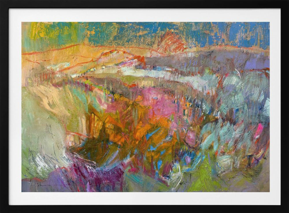 Vivid Mountain Landscape | Poster