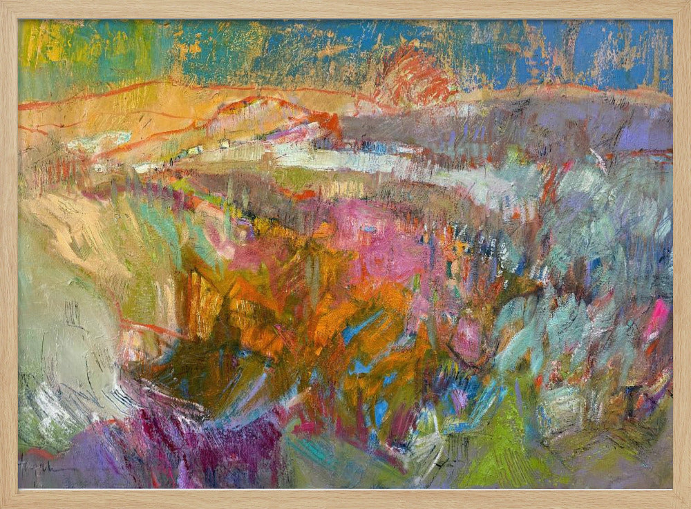 Vivid Mountain Landscape | Poster