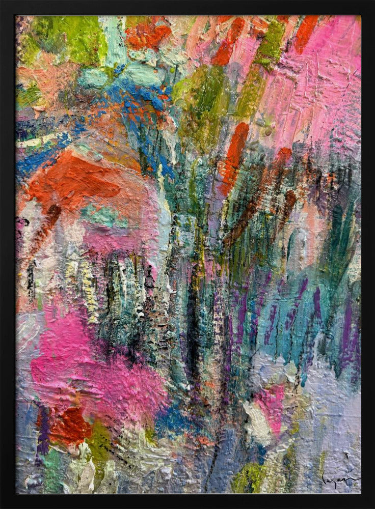 Layers of colour | Poster