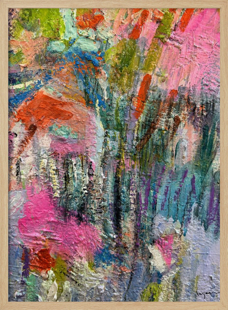 Layers of colour | Poster