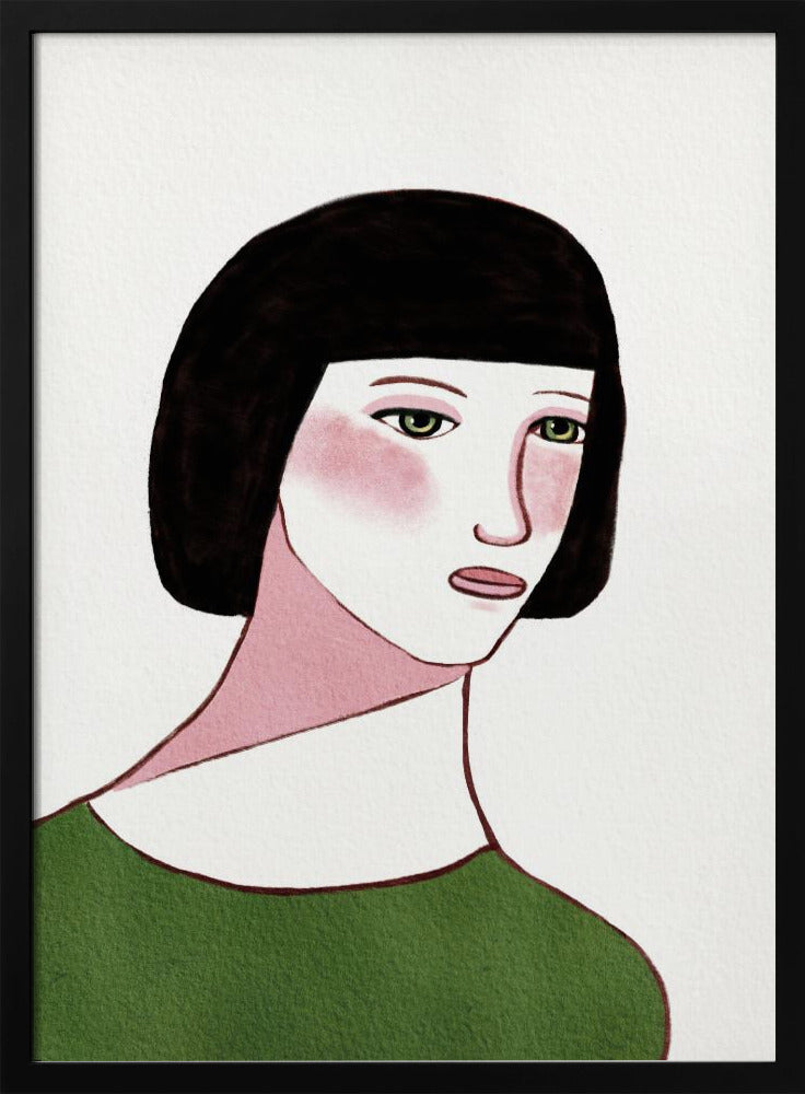 Young lady | Poster