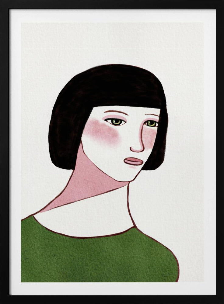 Young lady | Poster