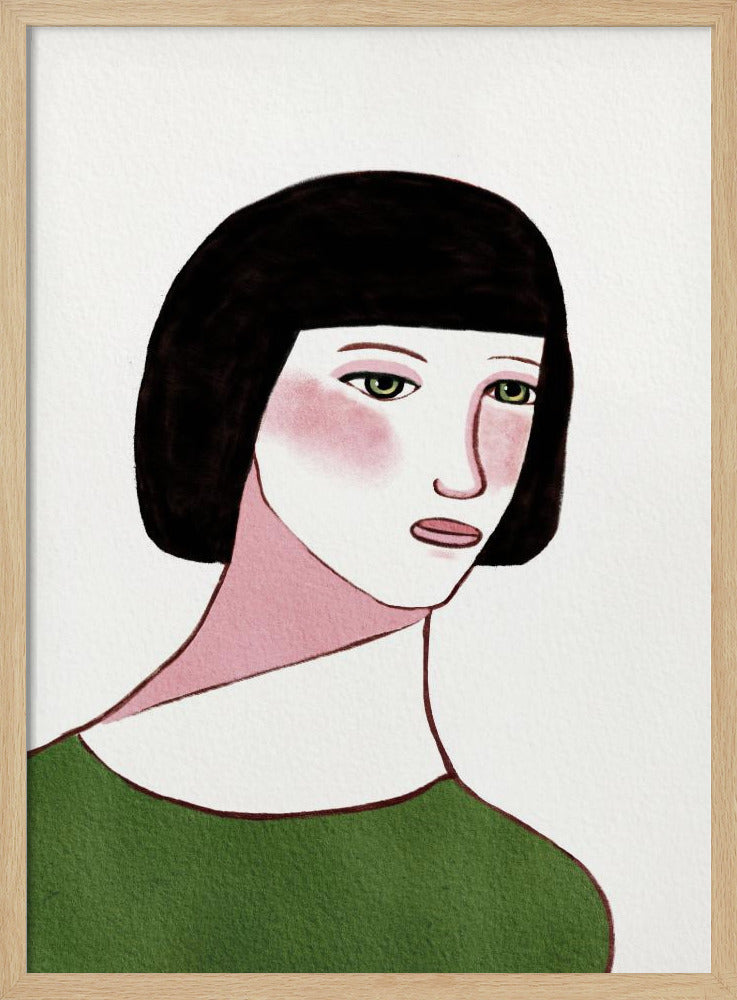 Young lady | Poster