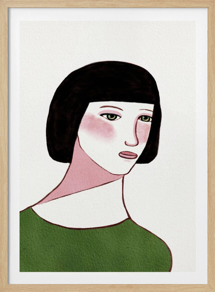 Young lady | Poster