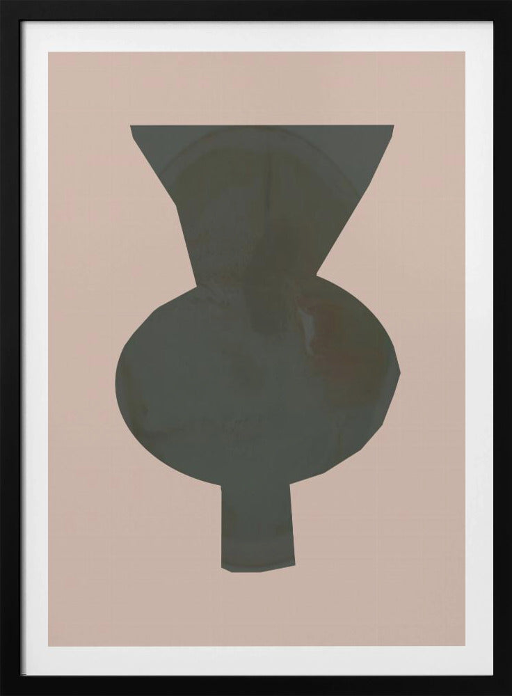 Mocha Vase Form 1 | Poster