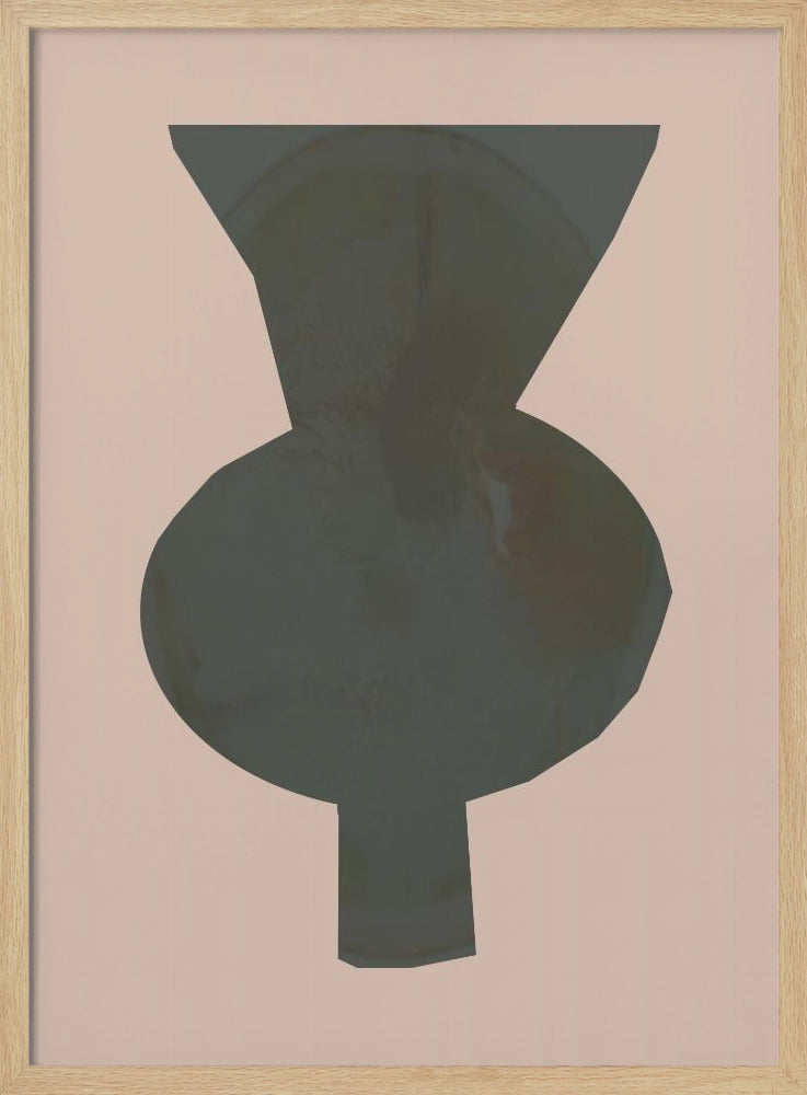 Mocha Vase Form 1 | Poster