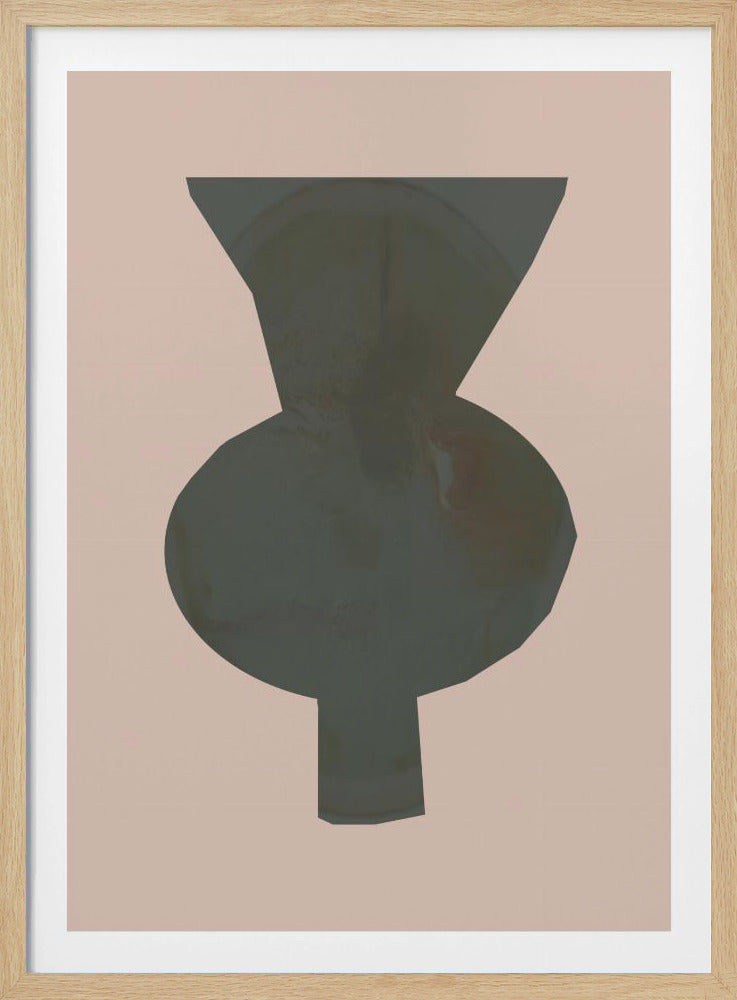 Mocha Vase Form 1 | Poster