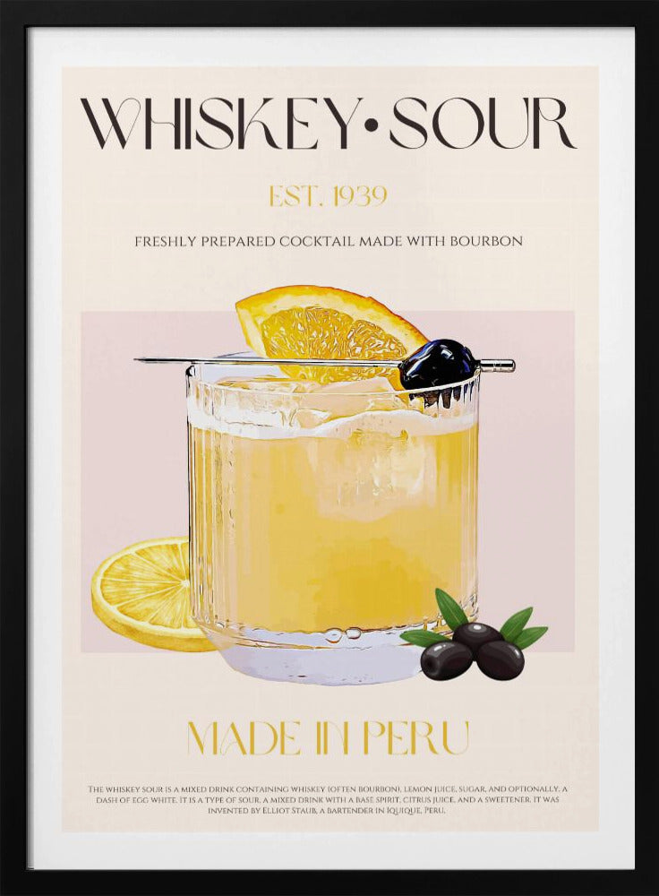 Peruvian Whiskey Bliss | Poster