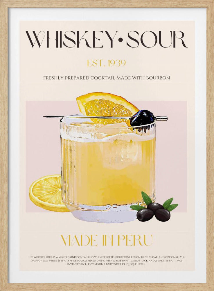 Peruvian Whiskey Bliss | Poster
