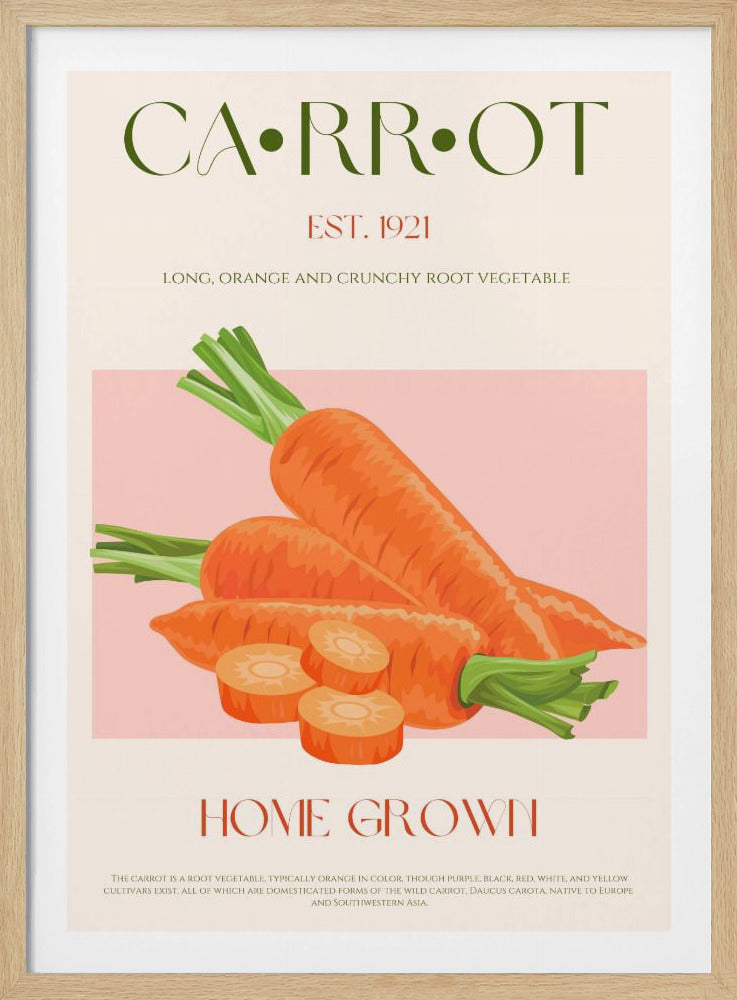 Orange Harvest Charm | Poster