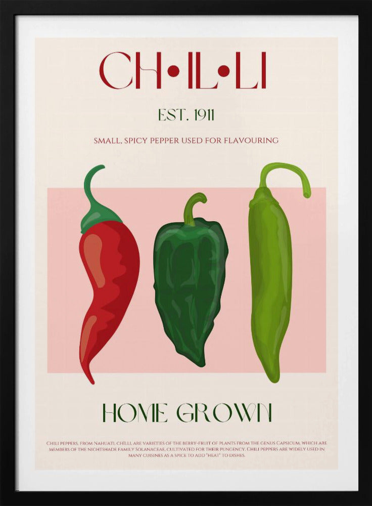 Spicy Trio Display | Poster