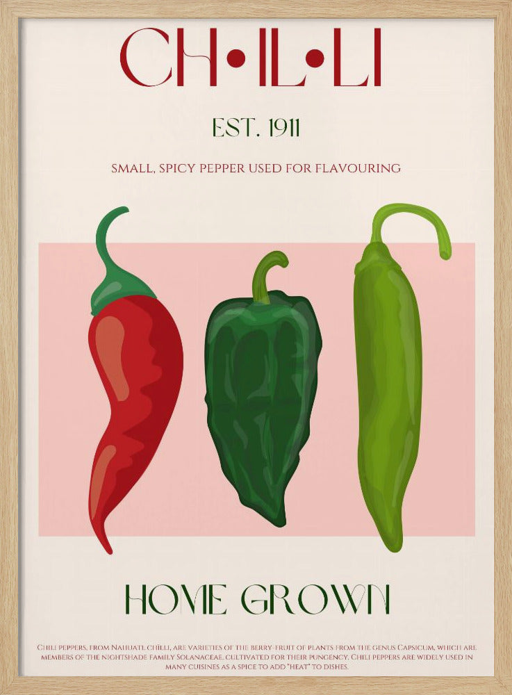 Spicy Trio Display | Poster