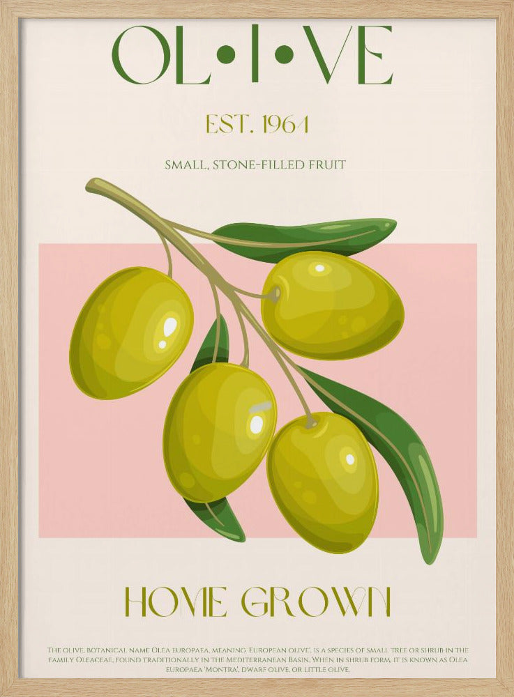 Golden Olives Essence | Poster