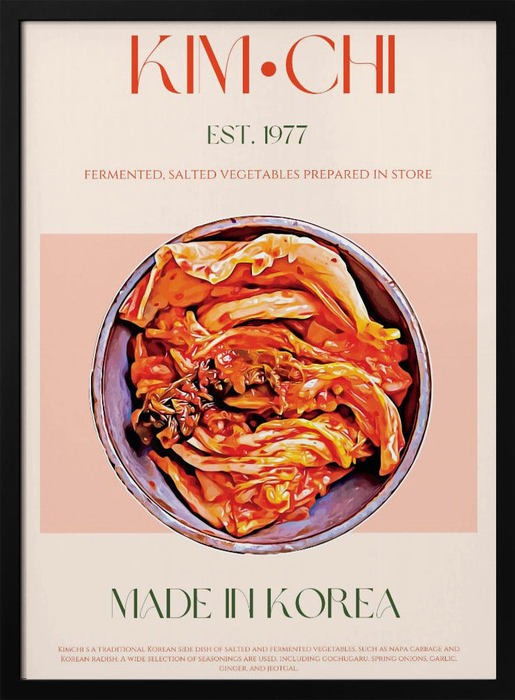 Korean Kimchi Delight | Poster