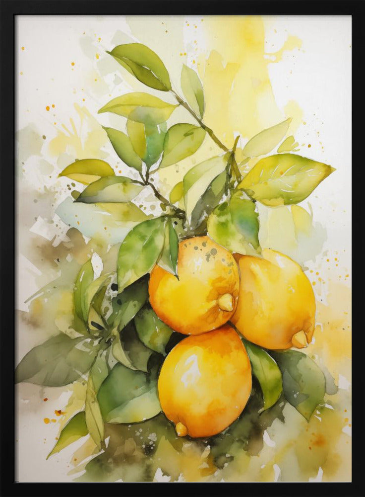 Lemons and Leaves | Poster