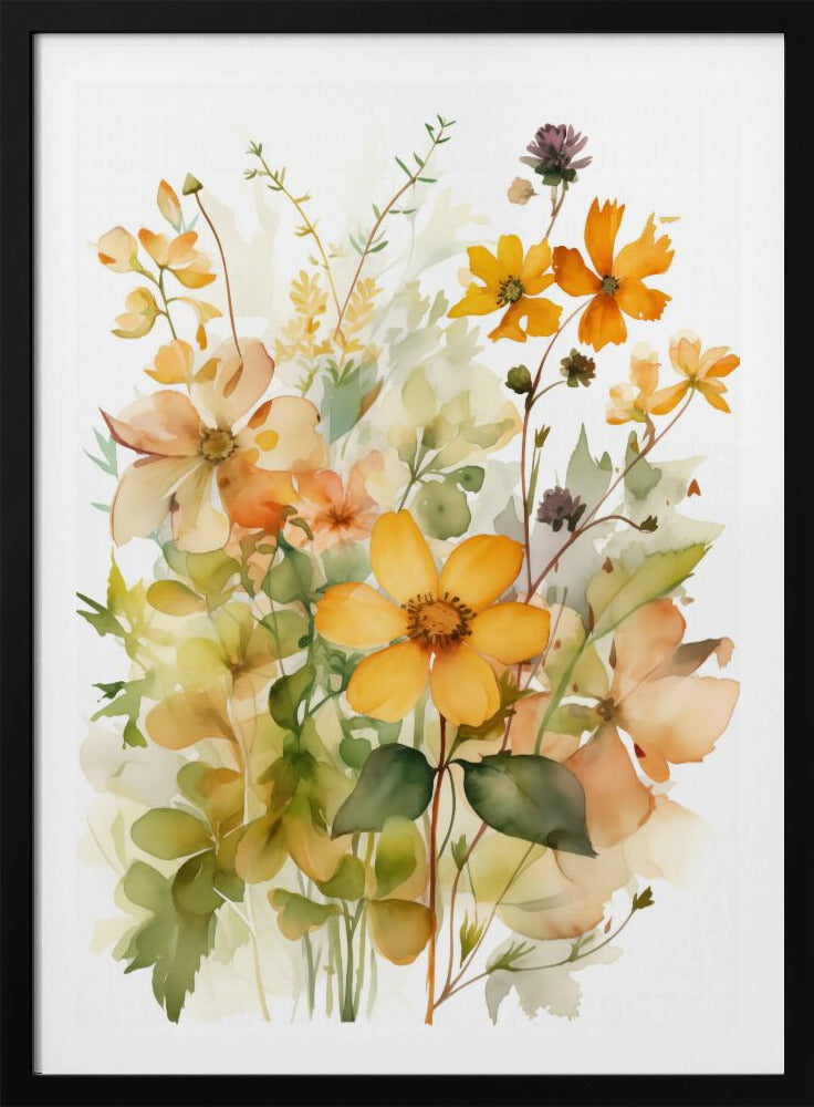 Summer Flowers No 4 | Poster