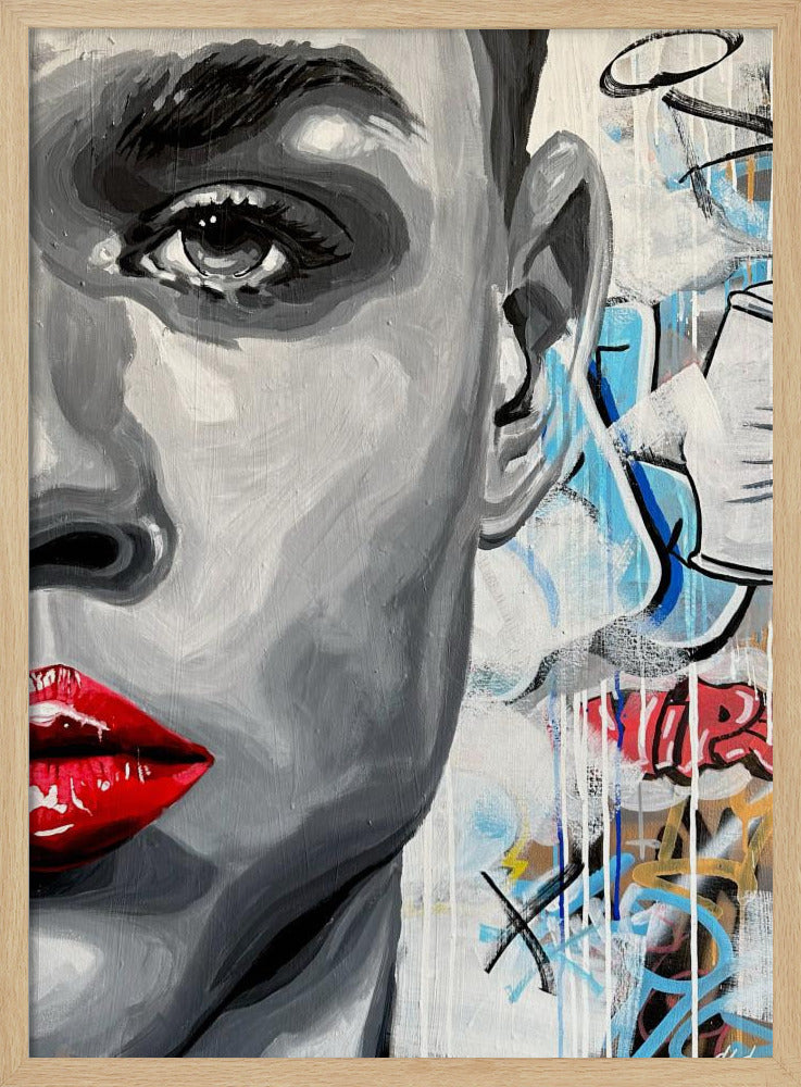 Vivid Graffiti Glance | Poster