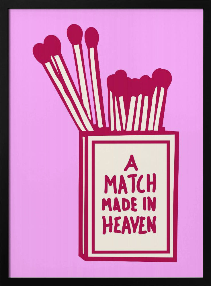 Matchbox With Matchsticks | Poster