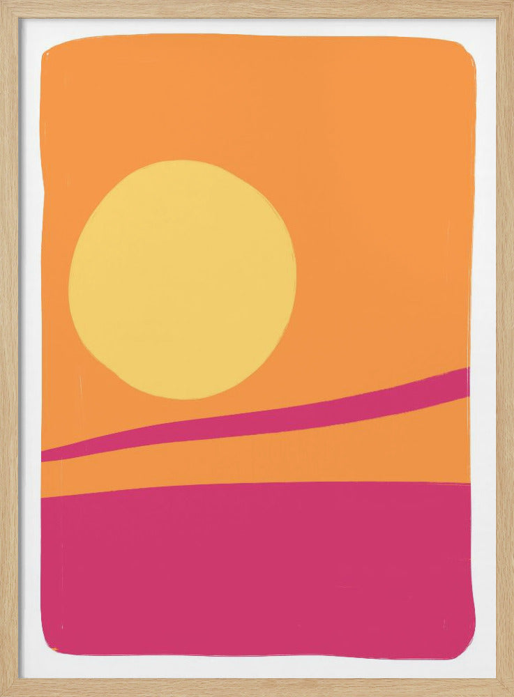 Vibrant Sunset Glow | Poster
