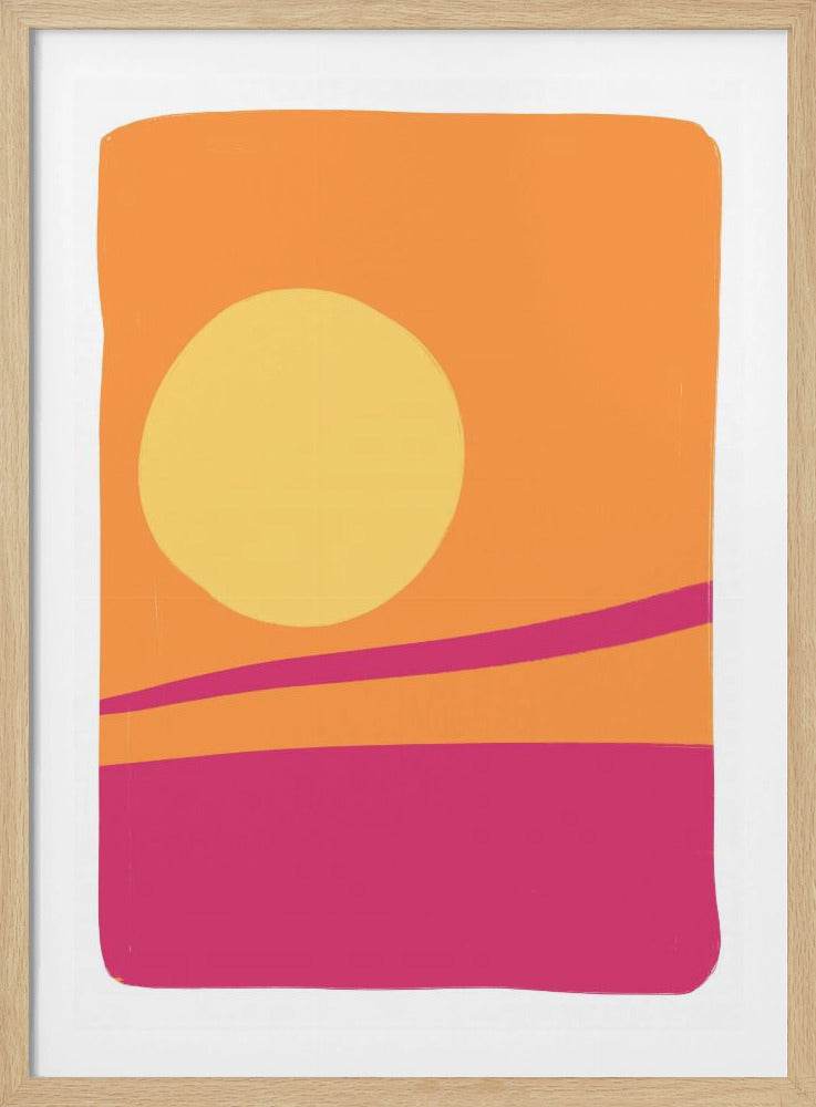 Vibrant Sunset Glow | Poster