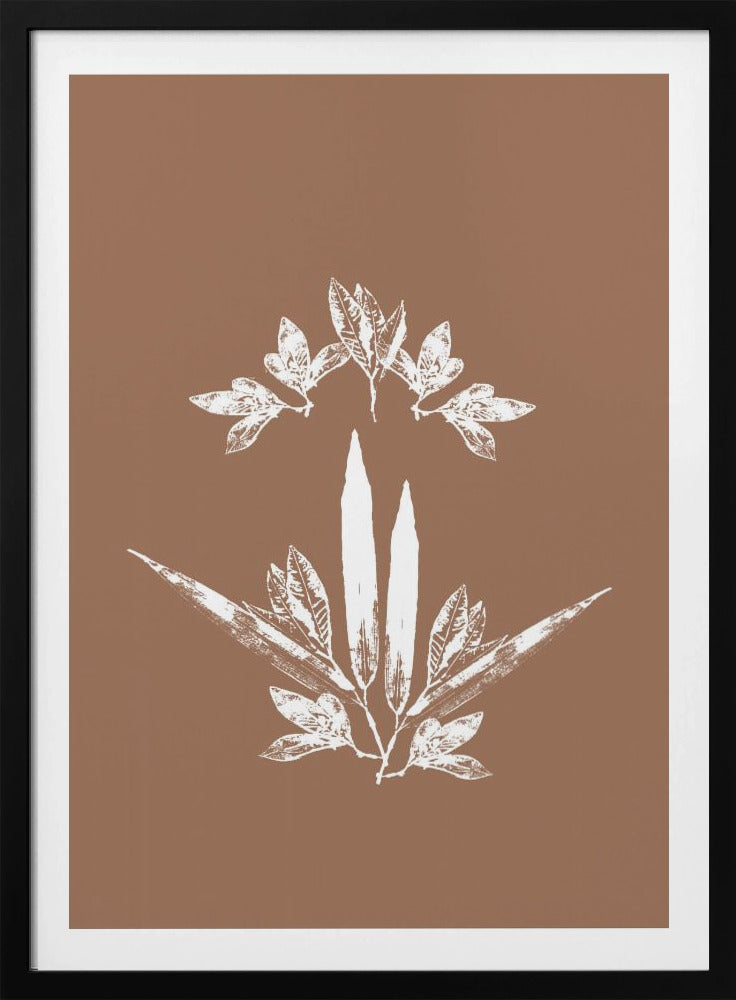 Leafy Emblem Design | Poster