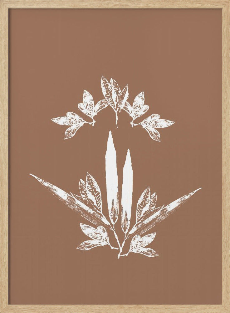 Leafy Emblem Design | Poster