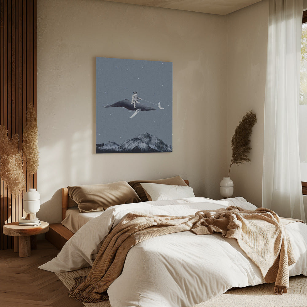 Aim for the moon | Canvas