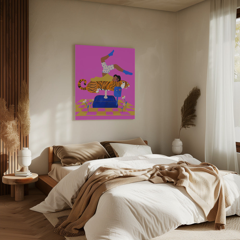 Put a tiger in your heart | Canvas