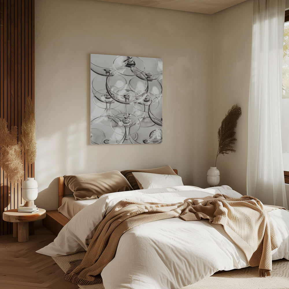 Champagne tower_7 | Canvas