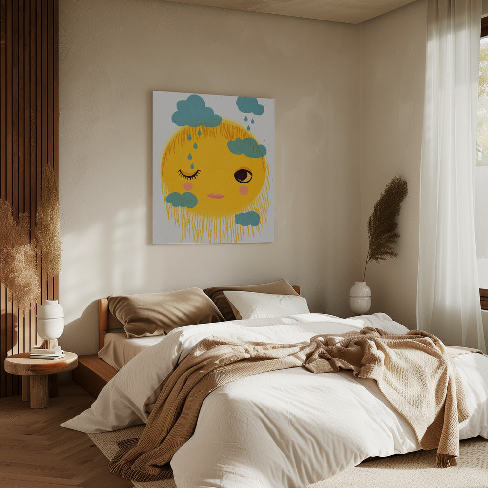 Sun&#039;s Mixed Emotions | Canvas