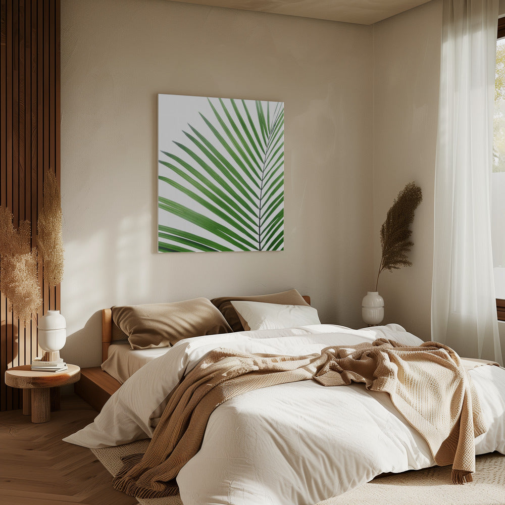 Green Palm Leaf | Canvas