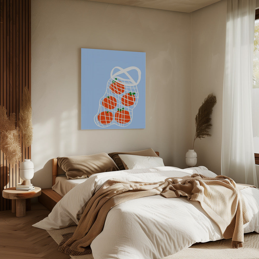 Tomatoes in Mesh | Canvas