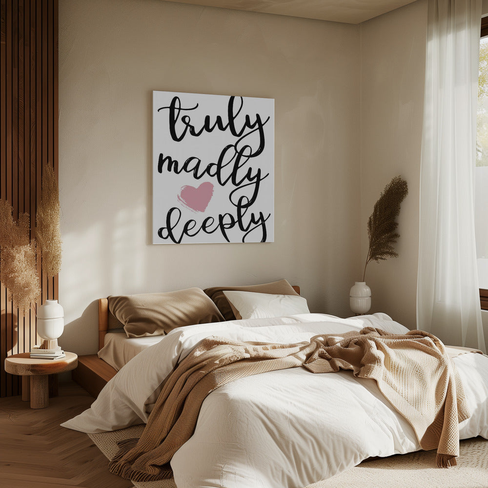 Deep Love Sentiment | Canvas