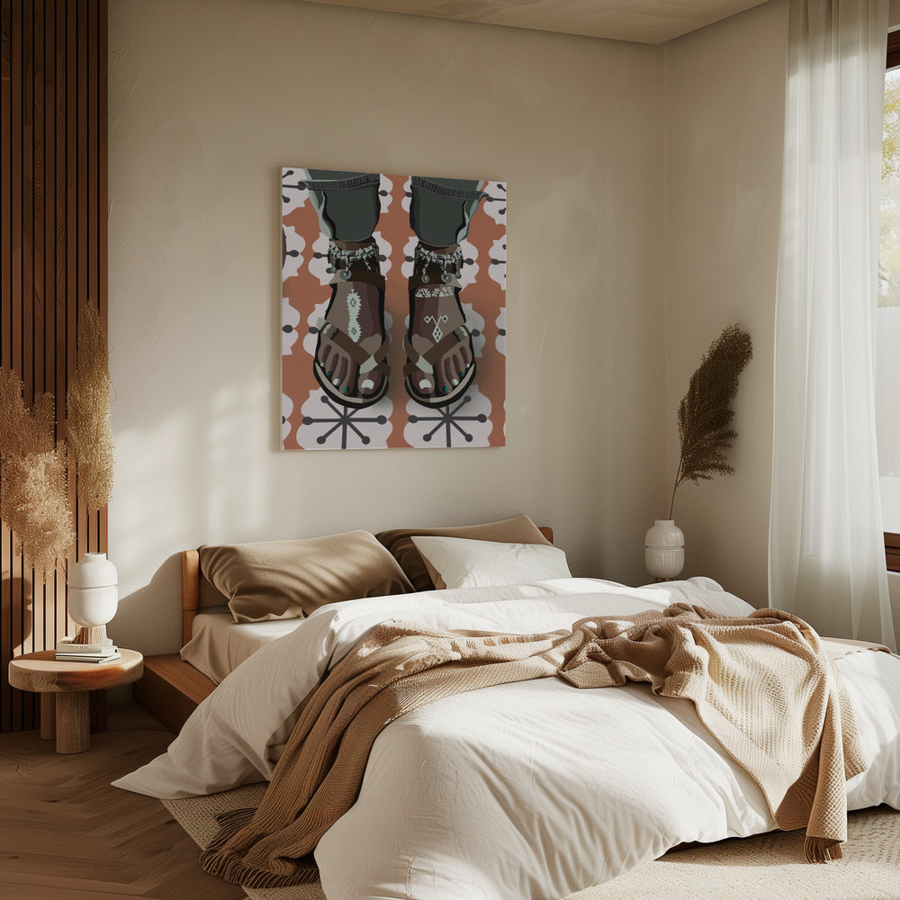 Patterned Steps | Canvas