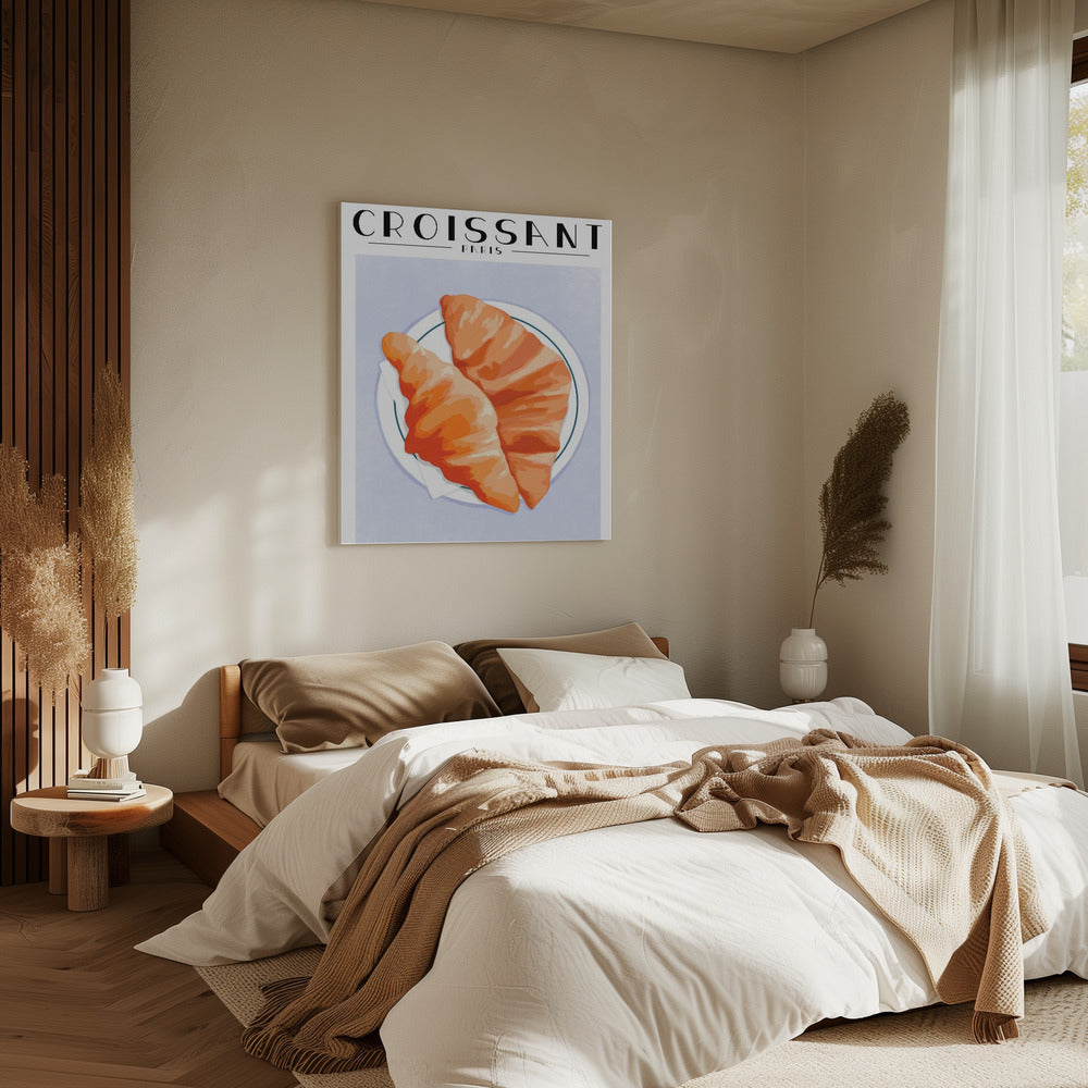 Croissant - Paris | Canvas