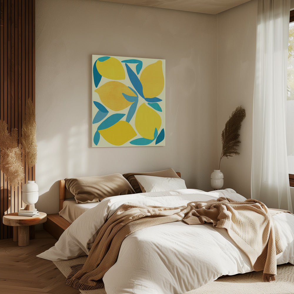 Lemon Shapes | Canvas