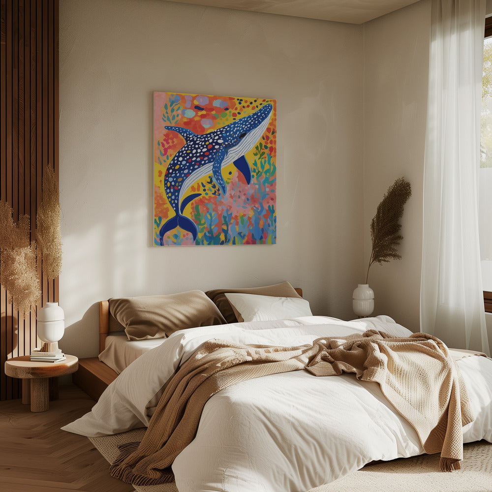 Spotted Whale | Canvas