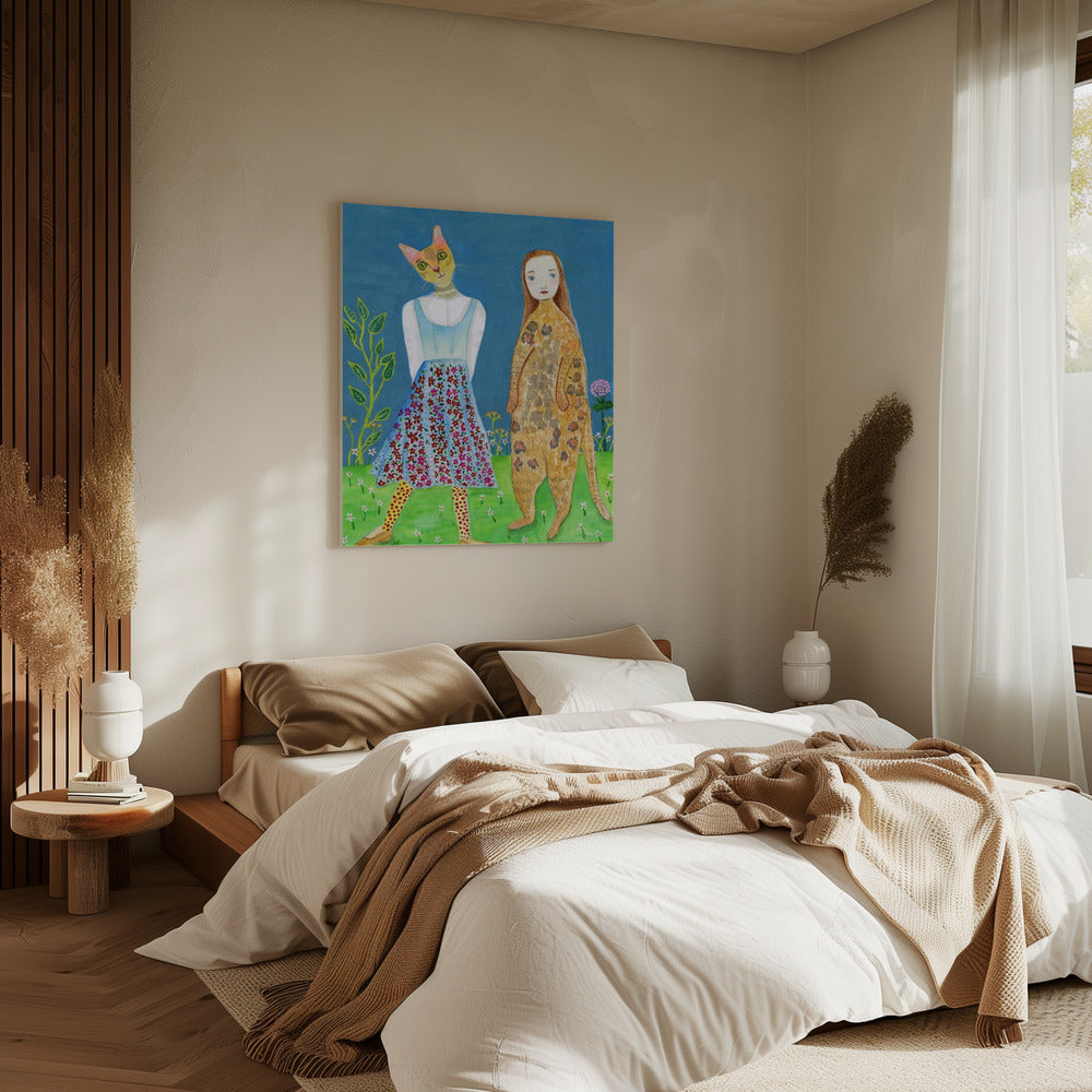 Switched Heads - Cat Lovers | Canvas