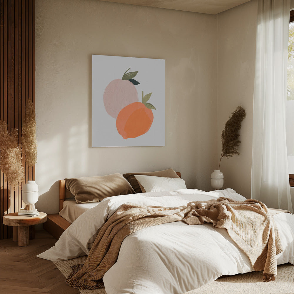Painted Peach | Canvas