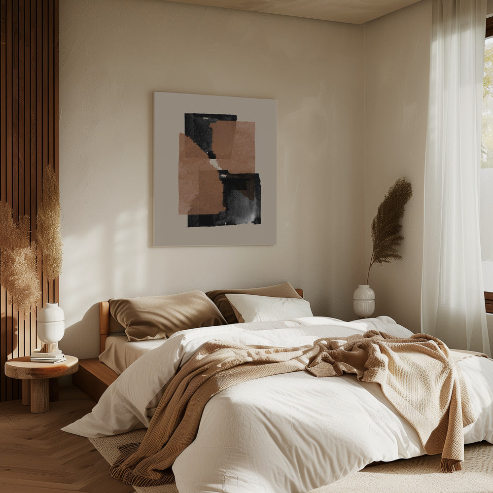 Earthy Blocks Blend | Canvas