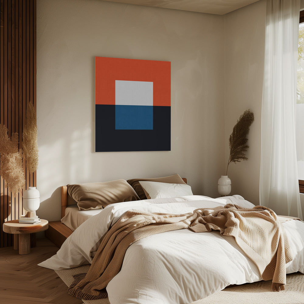 Blue and red 3 | Canvas