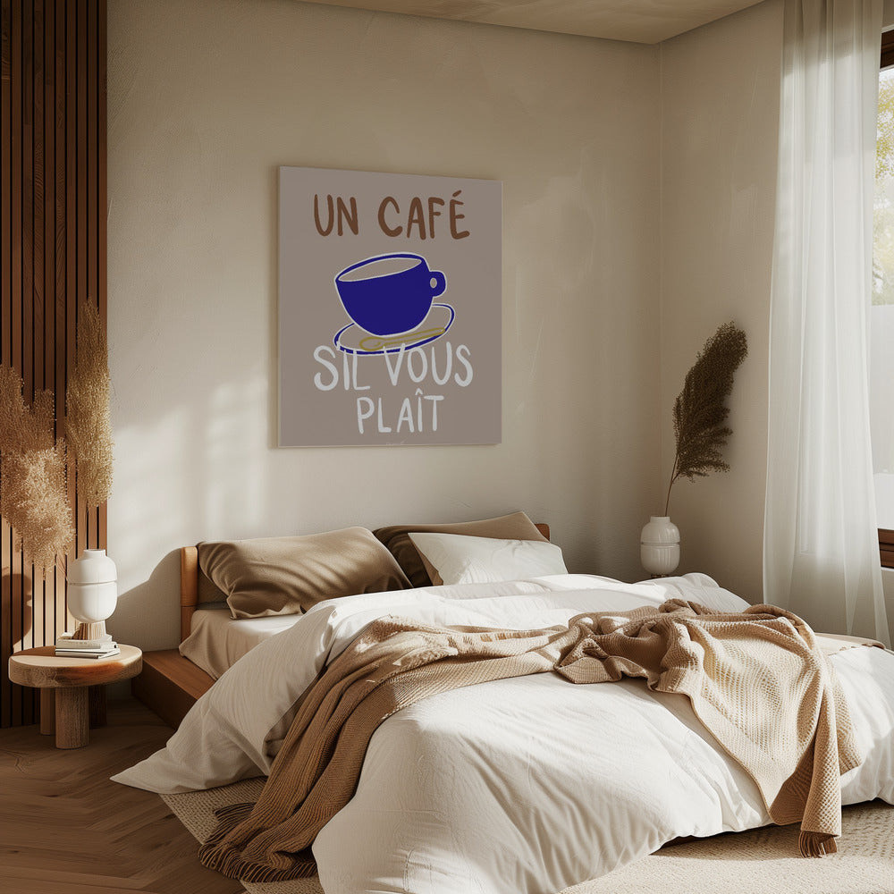 Un café | Canvas