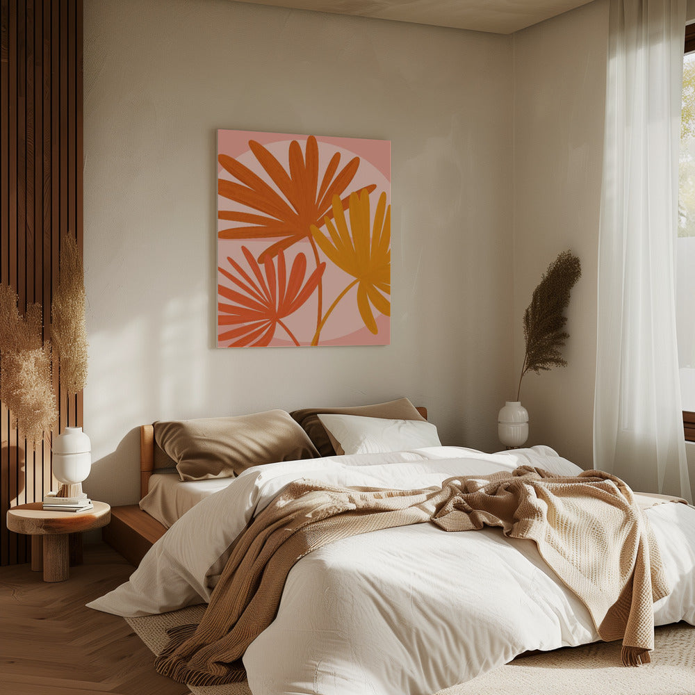 Autumn Palms | Canvas