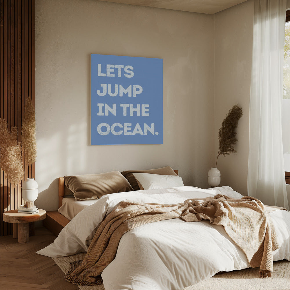 Jump In the Ocean | Canvas
